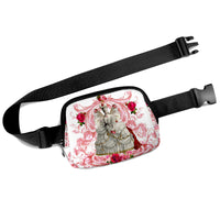 ♥ HAPPY VALENTINE'S DAY or HAPPY MOTHER'S DAY BELT BAG