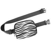 ♥Zebra Striped Belt Bag