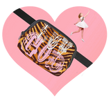 ♥LOVE GOD TIGER STRIPED BELT BAG