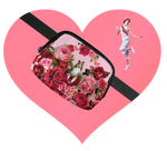 ♥PERSONALIZED PERSON OR PET PHOTO ROSES BELT BAG