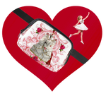 ♥ HAPPY VALENTINE'S DAY or HAPPY MOTHER'S DAY BELT BAG