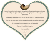 ♥ SEAHORSE AND SEASHELL BELT BAG