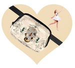 ♥ SEAHORSE AND SEASHELL BELT BAG