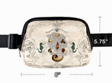 ♥ SEAHORSE AND SEASHELL BELT BAG