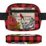 ♥CHRISTMAS CARDINAL AND RHINO BELT BAG