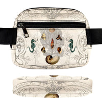♥ SEAHORSE AND SEASHELL BELT BAG